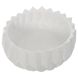 Centre de Table Alexandra House Living Blanc 28 x 12 cm