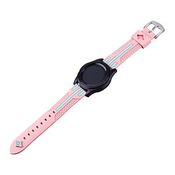 Wewoo Bracelet rose pour Samsung S3 Simple Mode Stripes Pattern Montres bande