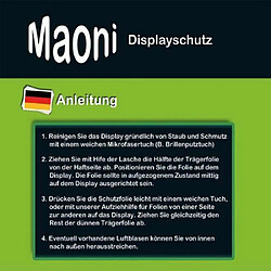 Maoni Lot de 3 films de protection d'écran anti-reflets et anti-traces de doigts pour A-Rival NAV-PNF 50.5