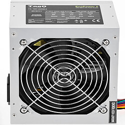 Alimentation TooQ Ecopower II 500 W avec ventilateur silencieux 120 mm