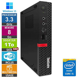 Lenovo M720q i5-8400T 3.30GHz 8Go/1To SSD Wifi W11 · Reconditionné 