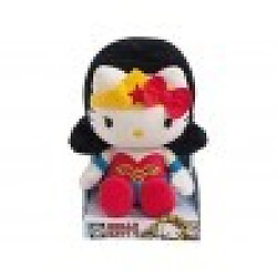 Jemini - Peluche Hello Kitty Super Héros - Wonderwoman - Convient dès la naissance- Taille 27cm