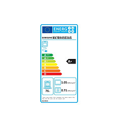 Four intégrable multifonctions 76l 60cm pyrolyse inox - NV7B44503AS - SAMSUNG