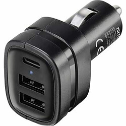 VOLTCRAFT VPC-3 VC-8332435 Chargeur USB pour voiture Courant de sortie (max.) 3 A 3 x Prise mâle USA