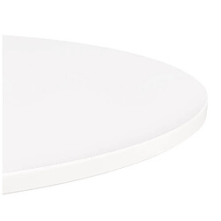 Acheter Alterego Plateau de table 'LIMULE' rond blanc - Ø 68 cm