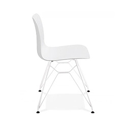 Avis Kokoon Design Chaise design FIFI WHITE 47x49x83 cm