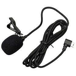 Wewoo Pour SJ7 / SJ6 / SJ360 Microphone à condensateur avec pince à cravate