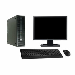 PC HP 600 G2 SFF Ecran 27" Intel Core i7-6700 RAM 8Go SSD 2To Windows 10 Wifi - Occasion