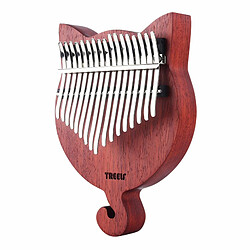 Justgreenbox Piano à pouce en bois massif Kalimba à 17 touches - 1005001593991161