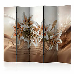 Paris Prix Paravent 5 Volets Chocolate Lilies 172x225cm 