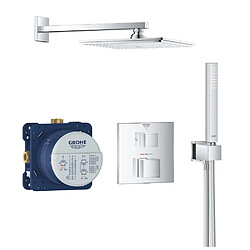 GROHE - Set mitigeur de douche à encastrer Grohtherm Cube Rainshower Allure 230 