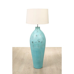 Lampadaire Romimex Turquoise 38 x 100 x 38 cm