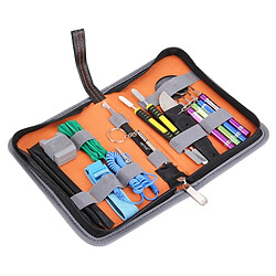 Wewoo Kit d'outil pour iPhone 7 et 7 plus approprié tournevis professionnel réparation Tool ouvert avec sac à main en cuir pas cher