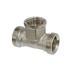 SOMATHERM Raccord 3/4 EK Eurocone Pour Adaptateur Cuivre, Multicouche ou PER a ajouter - En Té Femelle au Centre - 3/4" 