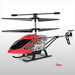 Universal Hélicoptère métal mini RC parasite RC hélicoptère 3,5 canaux une clé vol hélicoptère extérieur drôle silence 2.4GHz longue portée drone jouets pour enfants | RC Helicopter (rouge)