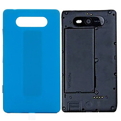 Wewoo Coque arrière bleu pour la couverture arrière de Nokia Lumia 820 pièce détachée 