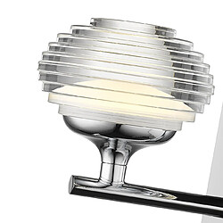 SPRING Applique Boule LED Intégrée Contemporaine Chrome, Verre 3000K