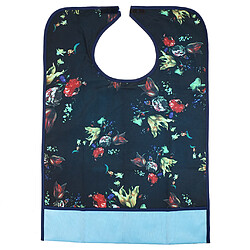 Adulte Protecteur Repas Imperméables Bib De Poche Tablier Aide Handicap Floral