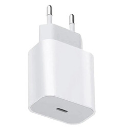 Universal 20W iPhone iPad Fast Charger Apple 11/12/13 Adaptateur d'alimentation USB-C EU-PLUG 