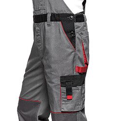 Avis Pantalon de travail Salopette LENNOX AVACORE gris-noir Taille 52 (94-98)