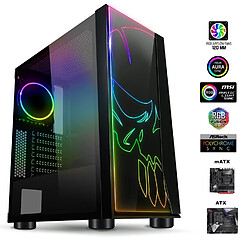 Spirit Of Gamers Boitier PC gamer Ghost one RGB EDITION 60 modes , compatible carte mère ATX, mATX, jusqu'à 4 baies · Reconditionné 