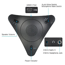 Acheter Universal Microphone à condensateur omnidirectionnel pour les réunions d'ordinateurs de bureau