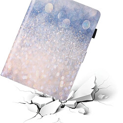 Wewoo Coque pour iPad Pro 10.5 pouces Shiny Sand Imprimer Horizontal Flip PU étui de protection en cuir avec titulaire et fentes cartes cadre photo pas cher