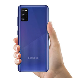 Cache Batterie Samsung Galaxy A41 Façade Arrière Originale Samsung Bleu pas cher