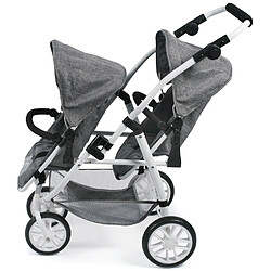 Bayer Chic 2000 Le buggy Tandem Vario pour poupées - Coloris 76