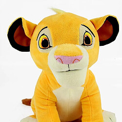 Universal Animaux en peluche 26 cm Roi Lion jouets en peluche Simba poupées animaux en peluche doux cadeaux d'été pour les enfants(Jaune) pas cher