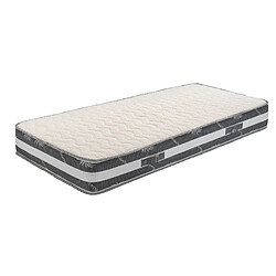 Provence Literie Matelas Orthopédique 80x200x22cm+Oreiller Mémoire+Alèse-Très Ferme-Face Hiver Laine-Hypoallergénique