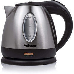 Tristar bouilloire électrique de 1,2L sans fil 1500W gris noir 