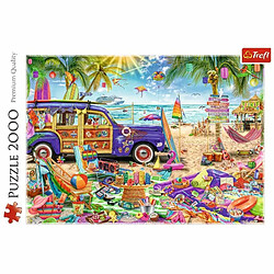 Trefl- Tropenurlaub 2000 Teile, Premium Quality, für Erwachsene und Kinder AB 12 Jahren Puzzle, 27109, Multicolore