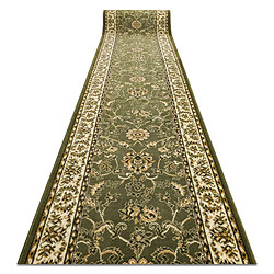 RUGSX TAPIS DE COULOIR BCF MORAD Klasyk classique olive verte 70 cm 70x300 cm 