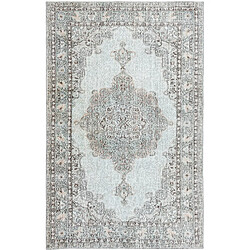 Vidal Tapis de laine 262x173 Bleu Ultra Vintage