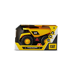 Camion Benne Sons et lumières avec vibrations Cat Tough Machines 25 cm