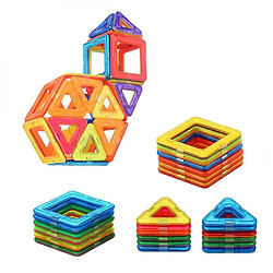 Universal 46 pièces jouets magnétiques construction puzzle jouets enfants 30 pcs aimants 16 pièces carré 