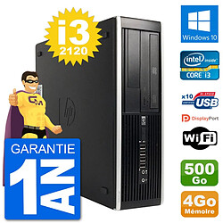 PC HP Compaq 6200 Pro SFF Intel i3-2120 RAM 4Go Disque Dur 500Go Windows 10 Wifi · Occasion 