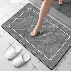 LUUCOZK Tapis de bain antidérapants absorbants à séchage rapide, décoration de salle de bain, motif 9-30 x 40CM 