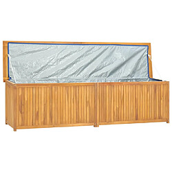 Acheter vidaXL Boîte de jardin 200x50x55 cm Bois massif de teck