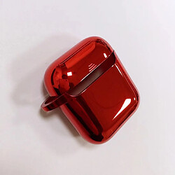 Wewoo Coque en TPU pour galvanoplastie Apple AirPods 1/2 rouge 