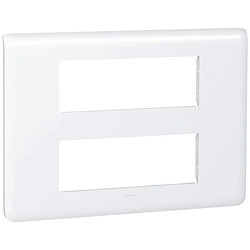 enjoliveur - 10 modules - blanc - legrand mosaic 078810l pas cher