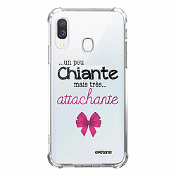 Evetane Coque Samsung Galaxy A20e silicone anti-choc souple angles renforcés transparente Coque Samsung Galaxy A20e anti-choc souple angles renforcés transparente Un peu chiante tres attachante Evetane.