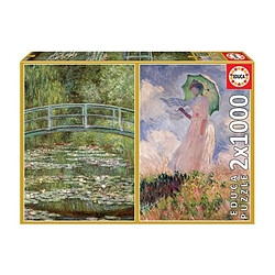 Educa Borras EDUCA - Puzzle - 2x1000 Claude Monet