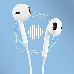 Acheter Écouteurs filaires Jack 3.5mm avec Micro et télécommande Apple Earpods Blanc