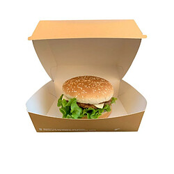 Sdg Usa Large Boite Bio à Hamburger 16x16cm - Lot de 50 - SDG 