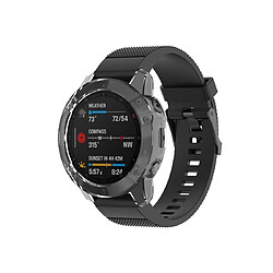 Acheter Wewoo Boîtier de montre Pour étui de protection en TPU à demi-couverture Garmin Fenix 6/6 Pro Smart Watch Transparent