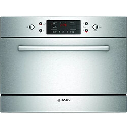 Bosch SKE52M75EU Série 6 Lave-Vaisselle Semi Intégré 2400W 6L 49dB Acier Inoxydable