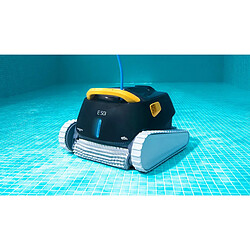 Robot electrique de piscine fond, parois et ligne d'eau avec chariot - e50i - DOLPHIN pas cher