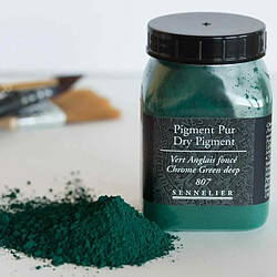 Raphael Pigment pour création de peinture - pot 130 g - Vert anglais foncé